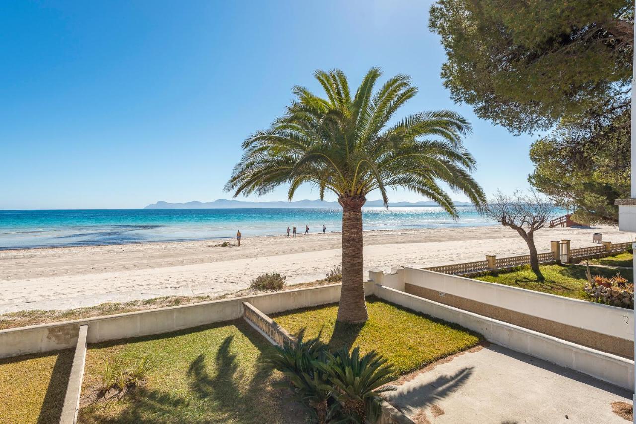 Apartamento Playa De Los Pinos Alcúdia Exterior foto