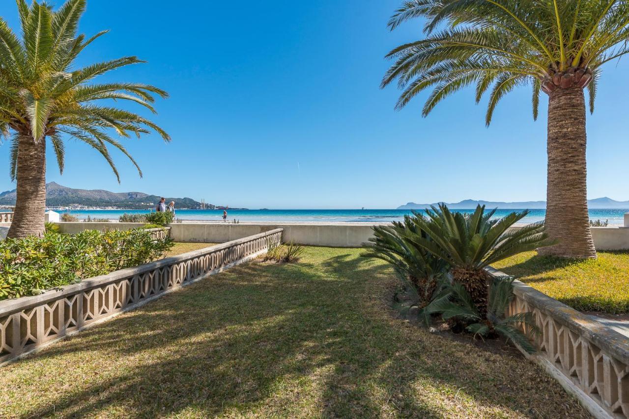 Apartamento Playa De Los Pinos Alcúdia Exterior foto