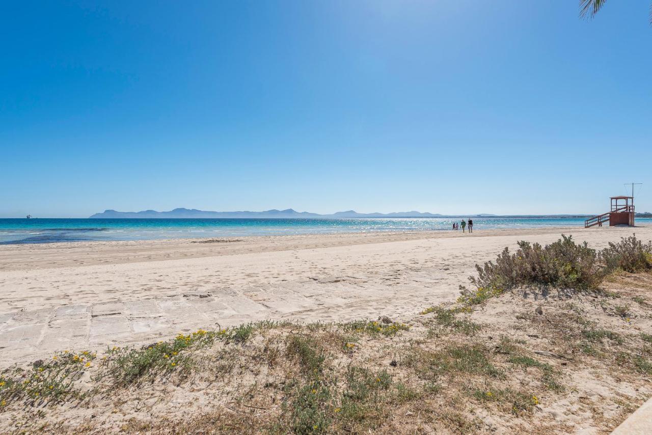 Apartamento Playa De Los Pinos Alcúdia Exterior foto